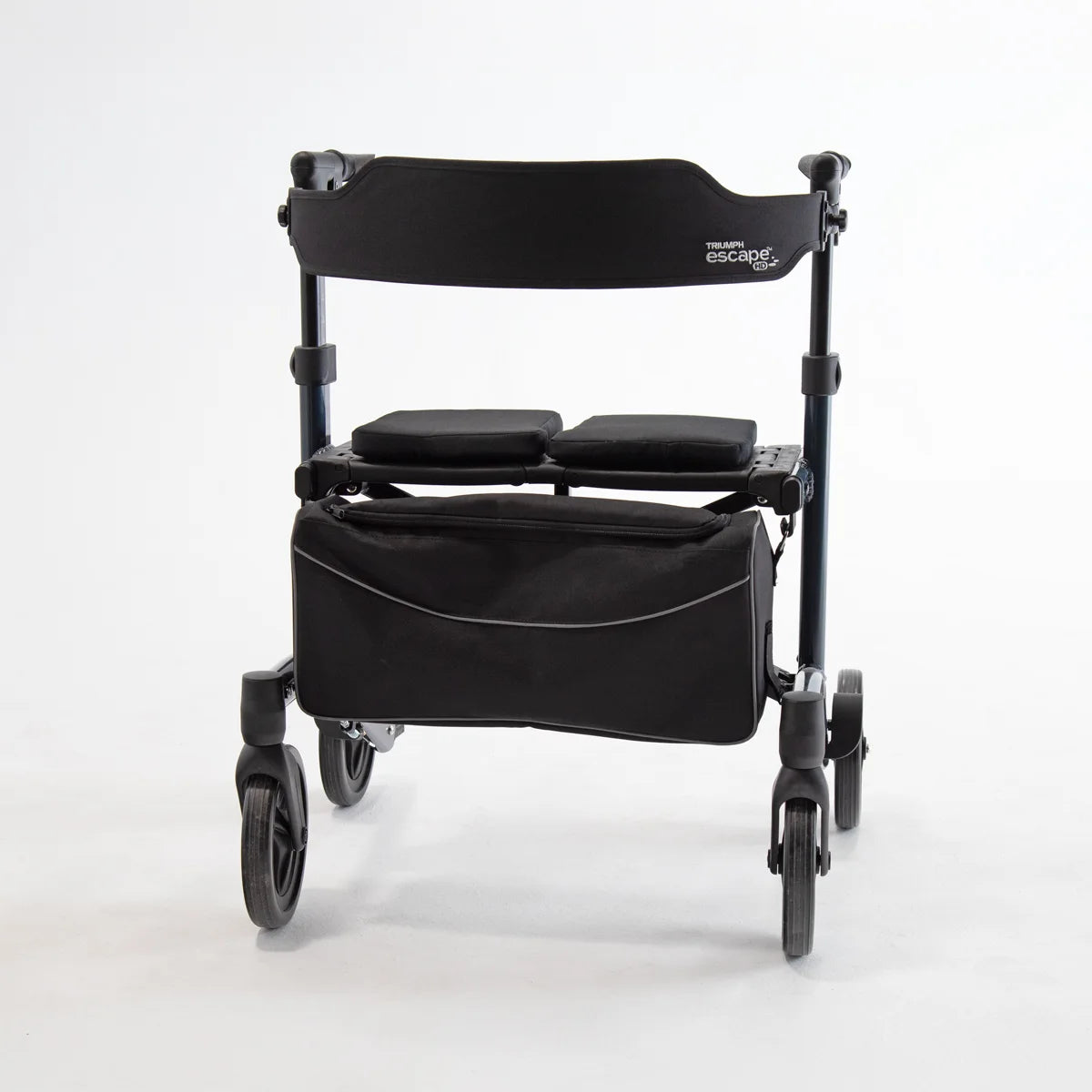 Triumph Escape HD Heavy Duty Rollator - 450 lb Capacity - Side Profile