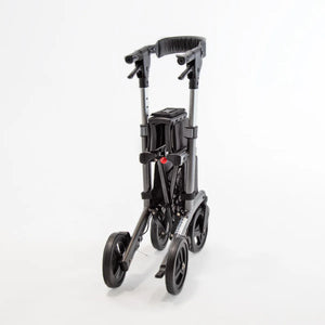 Triumph Escape Petite Rollator - Narrow Frame, 19" Seat Height - Storage Basket Detail