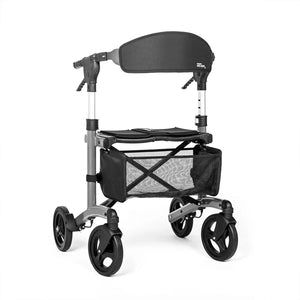 Triumph Escape Rollator - Adjustable Seat Height, ISO Certified - Front View