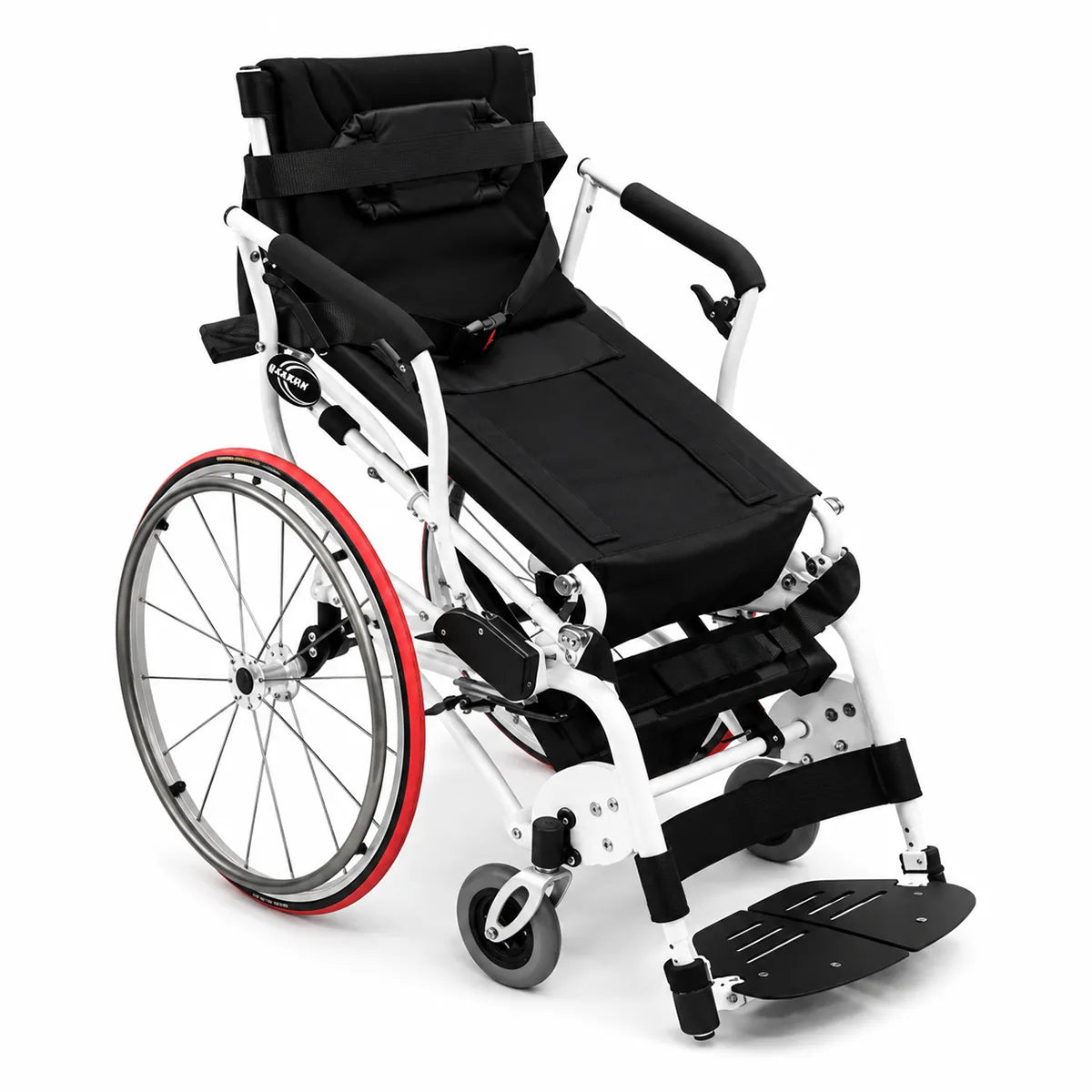 XO-55 Manual Standing Wheelchair — Self-Propel, 18" Seat