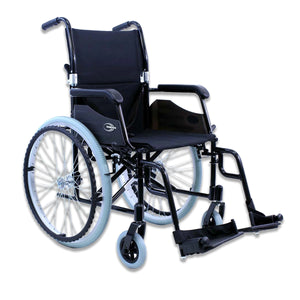 LT-980 Ultra Lightweight Wheelchair - 24 lbs, 18" Seat - Front View