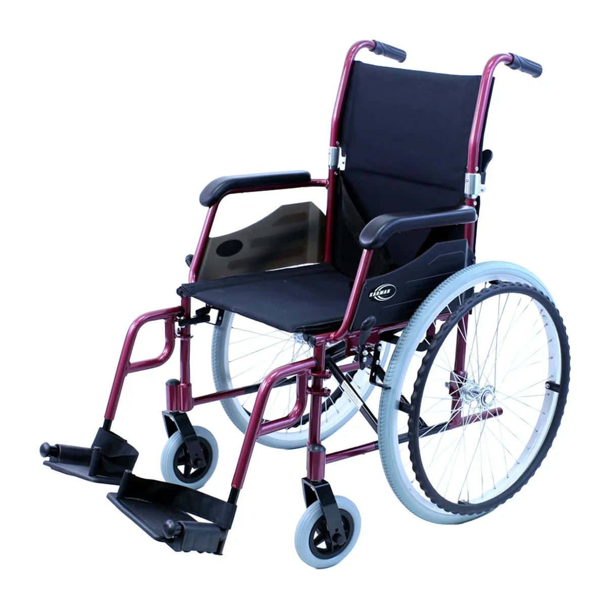 LT-980 Ultra Lightweight Wheelchair - 24 lbs, 18" Seat - Side Profile