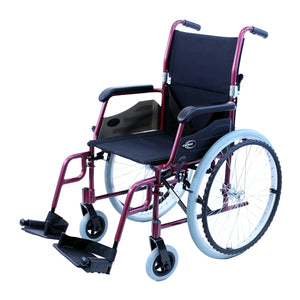 LT-980 Ultra Lightweight Wheelchair - 24 lbs, 18" Seat - Side Profile