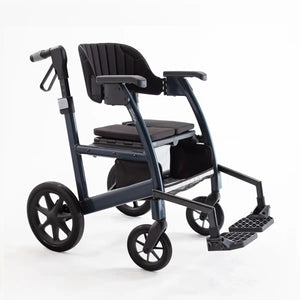 Triumph Prestige 2-in-1 Rollator & Transport Chair - Seat and Backrest Detail