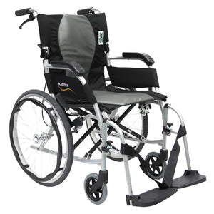 Ergo Flight Ultra Lightweight Ergonomic Wheelchair - Quick Release Wheels - Front View