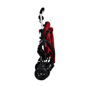 Triumph Essentials Shopping Rollator - Upright Walker with Storage - Handle and Brake Detail