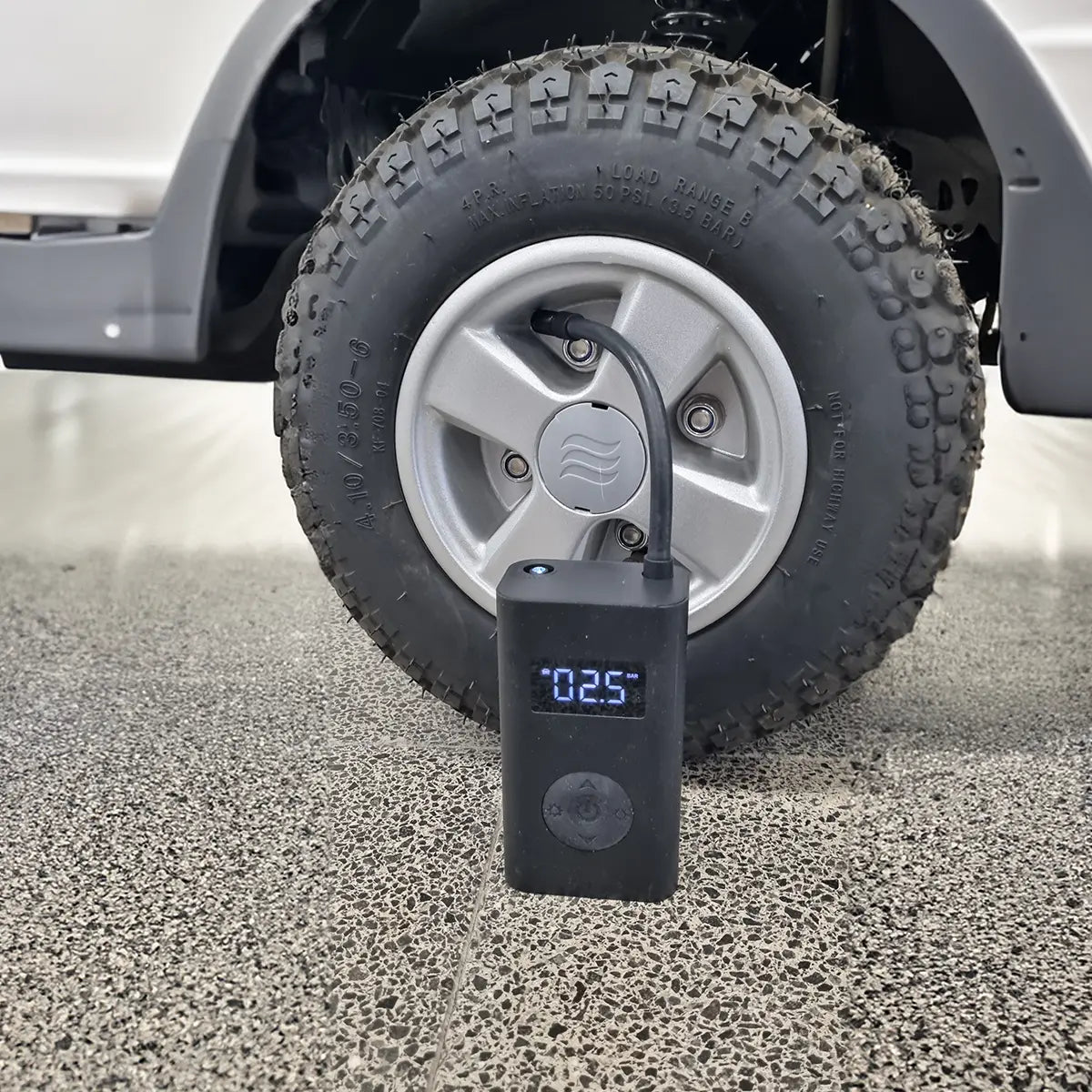 AFIKIM Portable Air Compressor - Front View