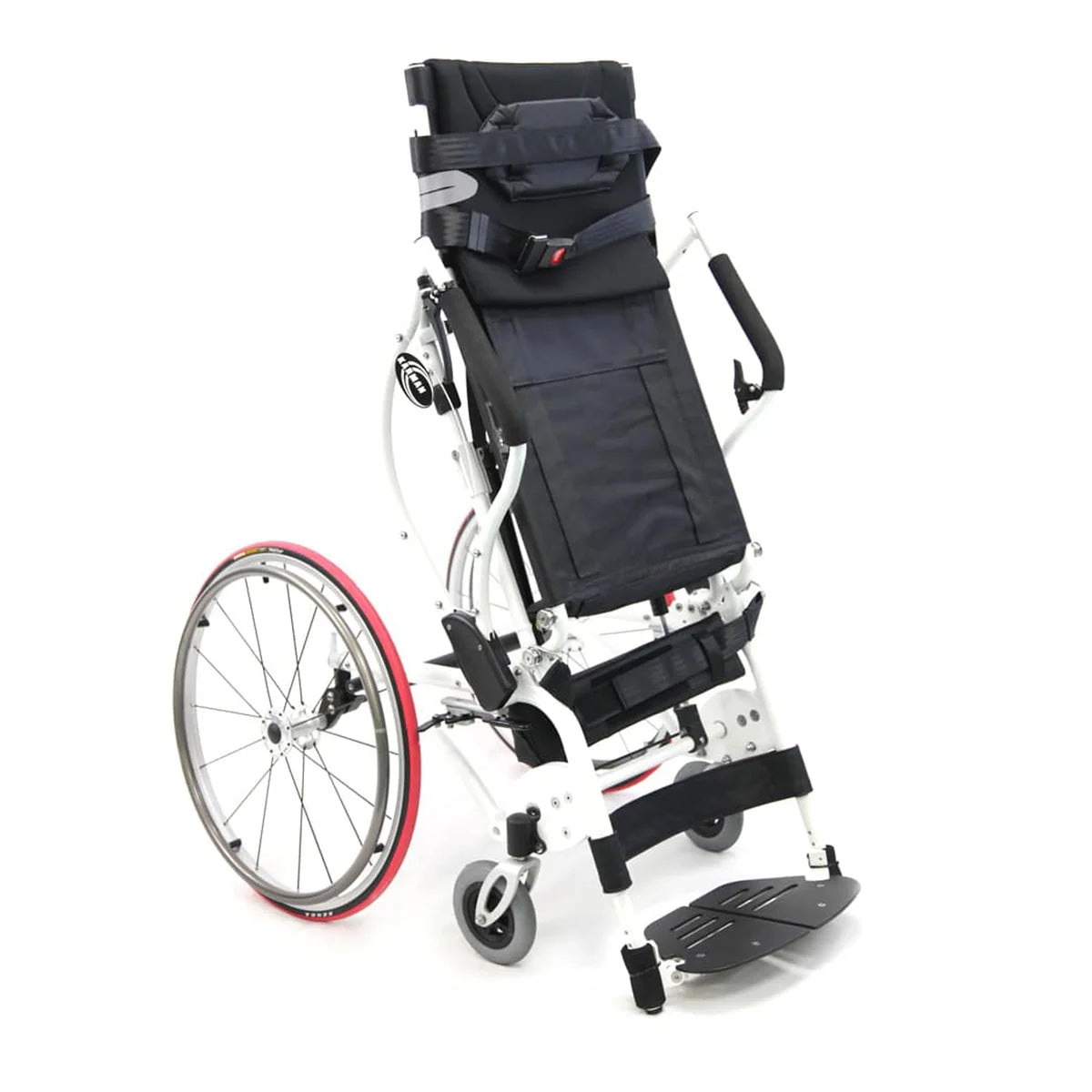 XO-55 Manual Standing Wheelchair - Self-Propel, 18" Seat - Front View