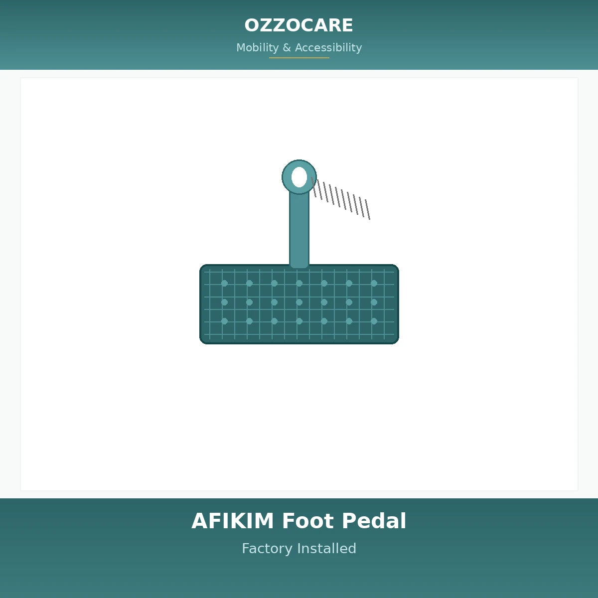 AFIKIM Foot Pedal