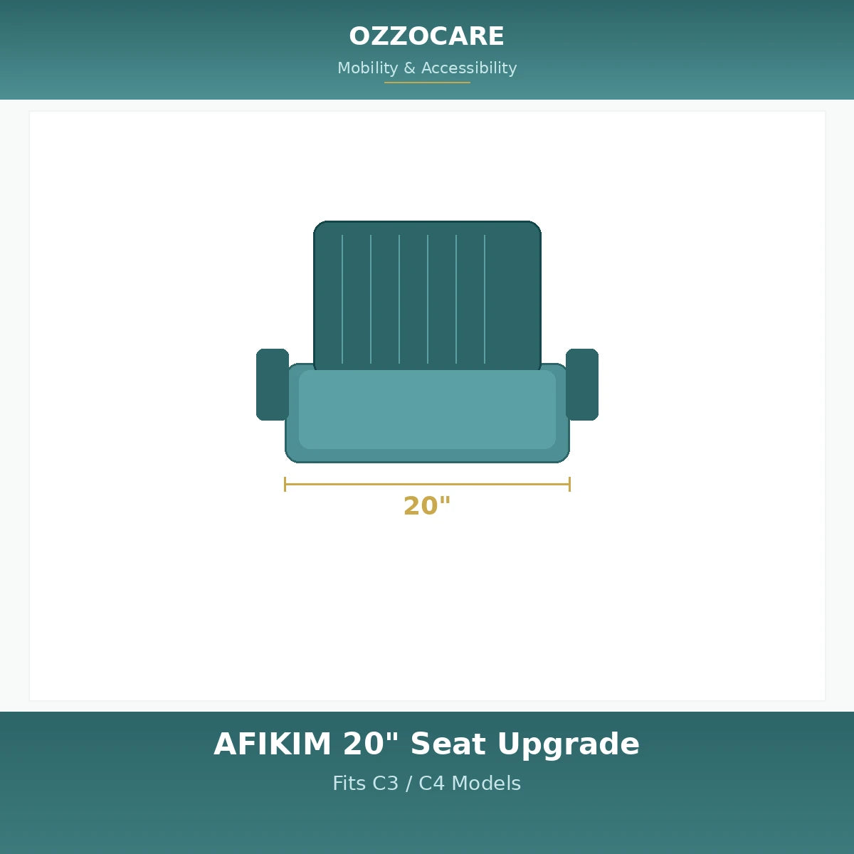 AFIKIM 20" Seat