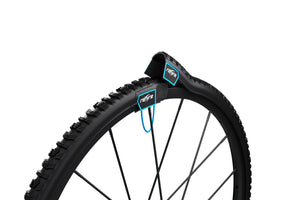 reTyre Traction Skins - Complete Pair for Wheelchairs & Rollators - Front View