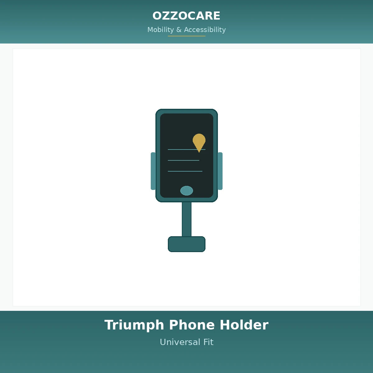 Triumph Phone Holder