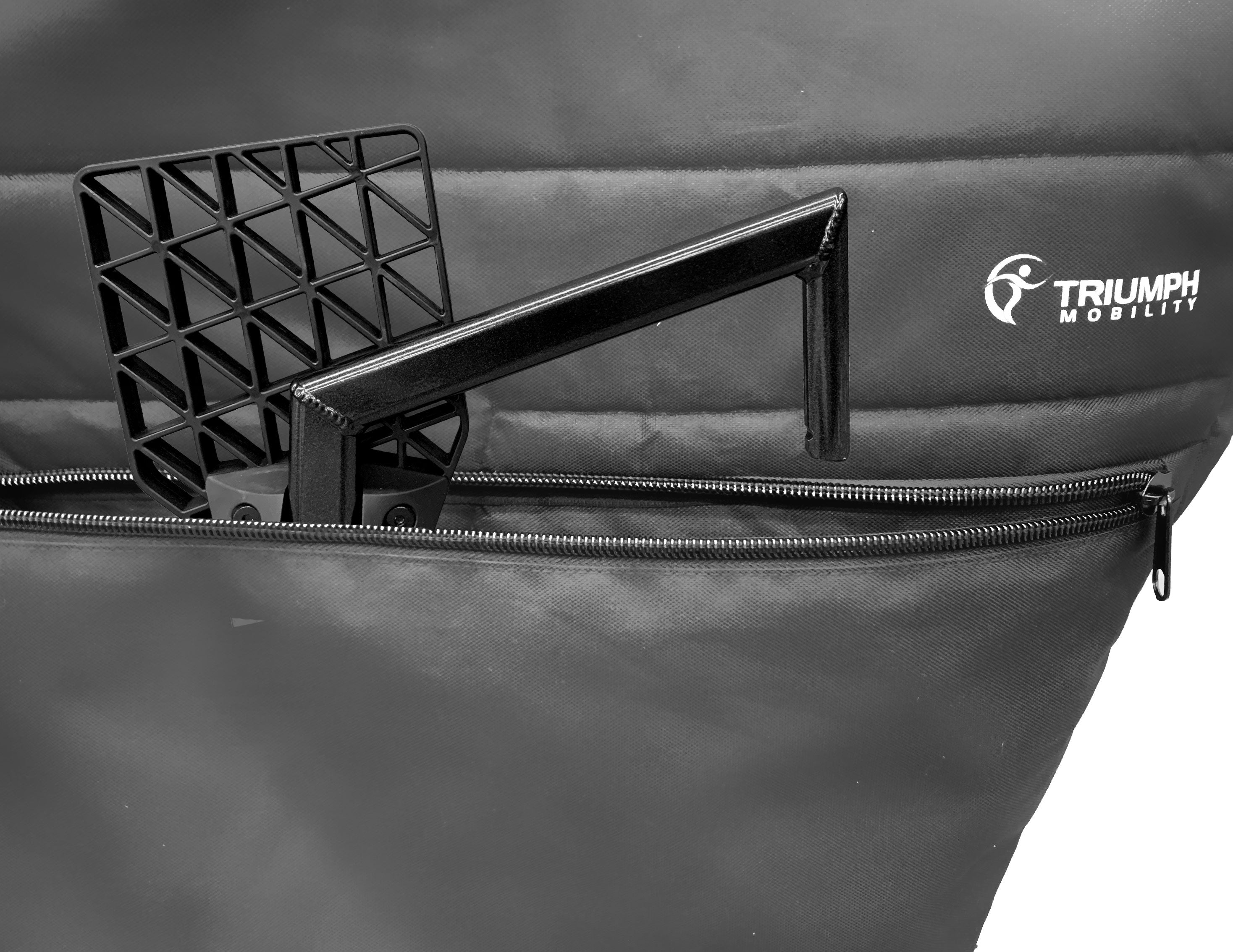 Prestige Travel Cover - Handle and Brake Detail