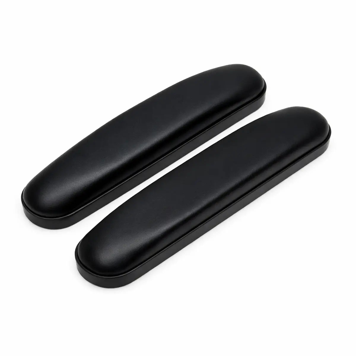 Desk Length Armpad In Black Color With Cushion - Front View