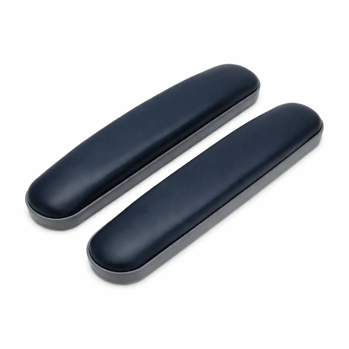 Desk Length Armpad In Blue Color With Cushion - Front View