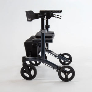 Triumph Escape HD Heavy Duty Rollator - 450 lb Capacity - Folded for Storage