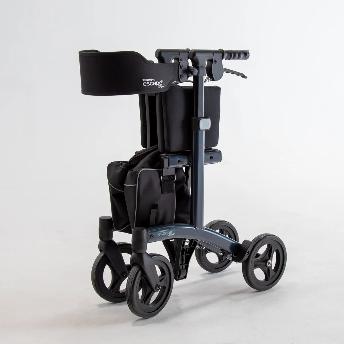 Triumph Escape HD Heavy Duty Rollator - 450 lb Capacity - Handle and Brake Detail