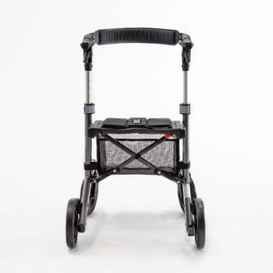 Triumph Escape Petite Rollator - Narrow Frame, 19" Seat Height - Seat and Backrest Detail