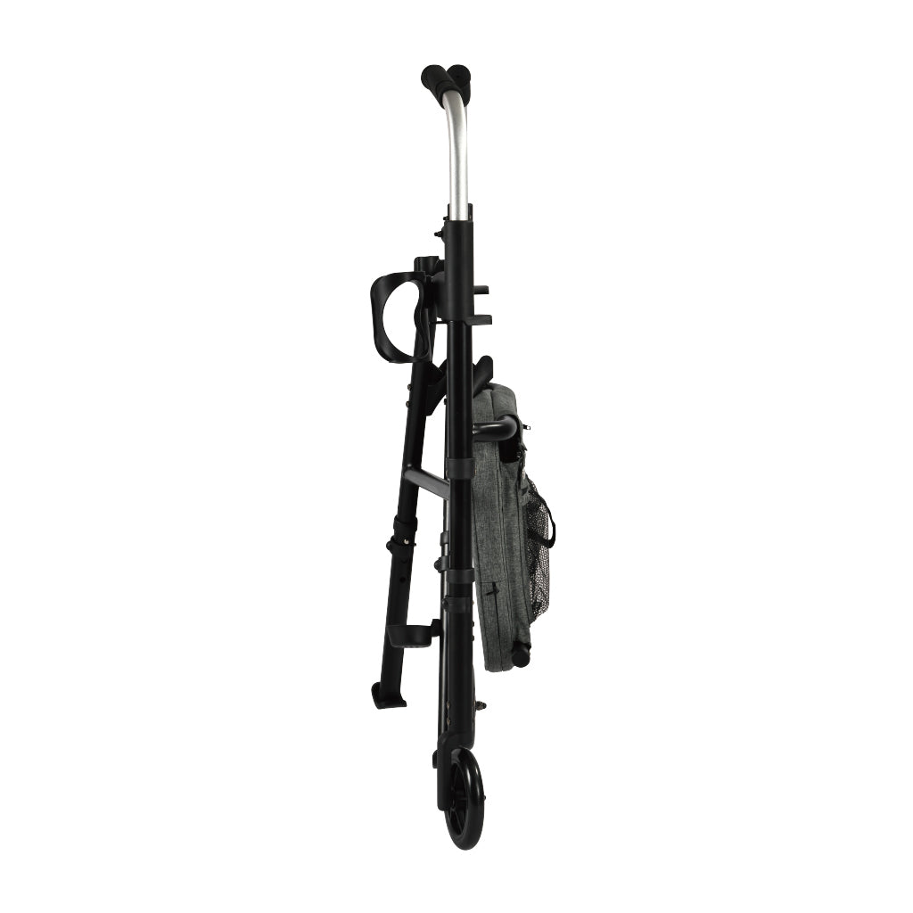 Triumph Essentials Walker with Seat - Folding Lightweight Walker - Seat and Backrest Detail