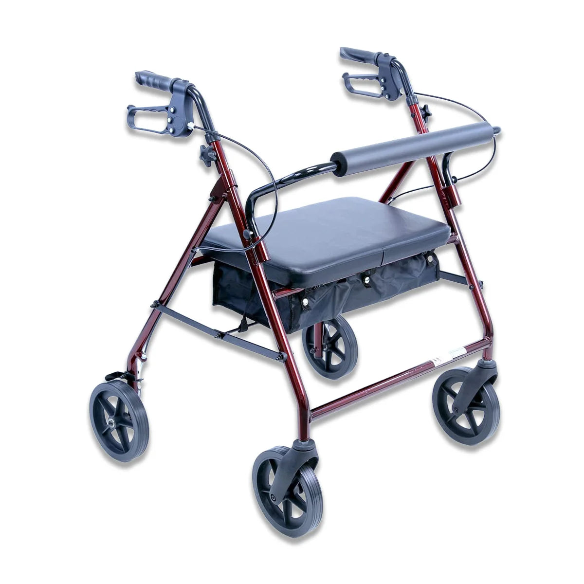 R-4800 Extra Wide Lightweight Rollator - Aluminum Frame, 20 lbs - Front View
