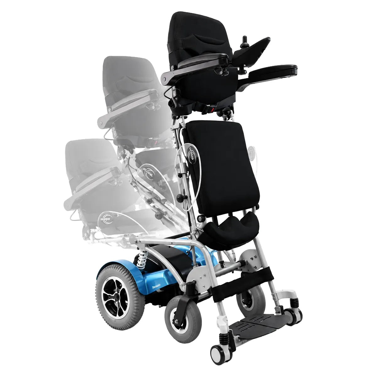 XO-202 Full Power Stand-Up Wheelchair — 18" Seat
