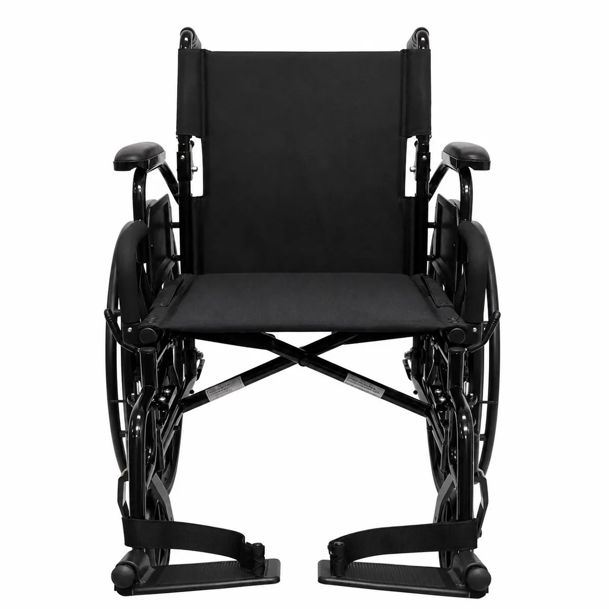802-DY Ultra Lightweight Wheelchair — 18" Seat, Flip-Back Armrest