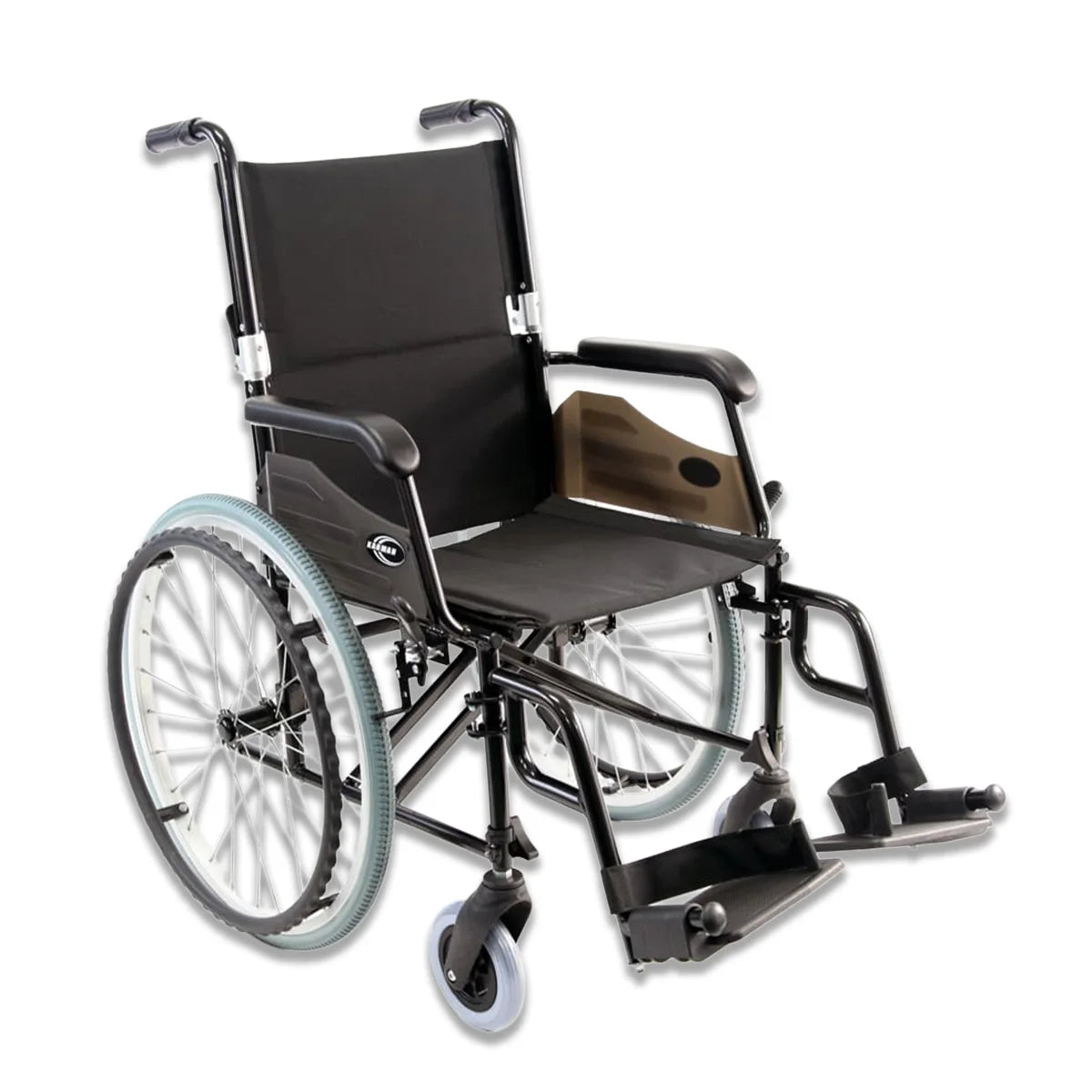 LT-990 Lightweight Wheelchair - 18" Seat, Quick Release Axles - Front View