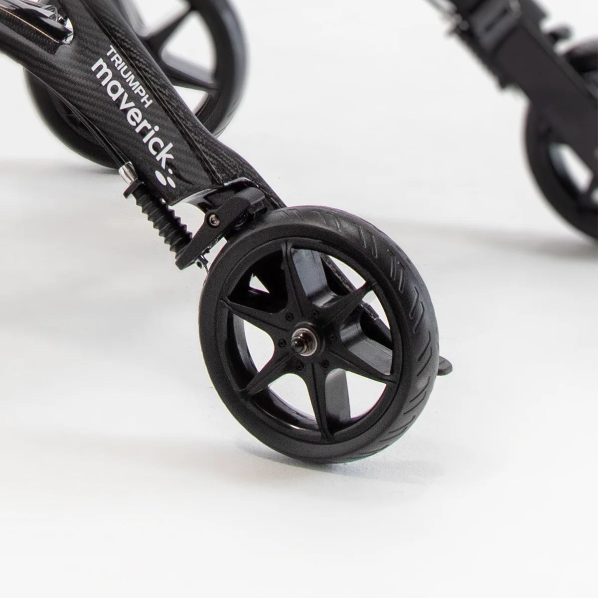 Triumph Maverick Carbon Fiber Rollator - Ultra-Lightweight 13.8 lbs - Lifestyle View