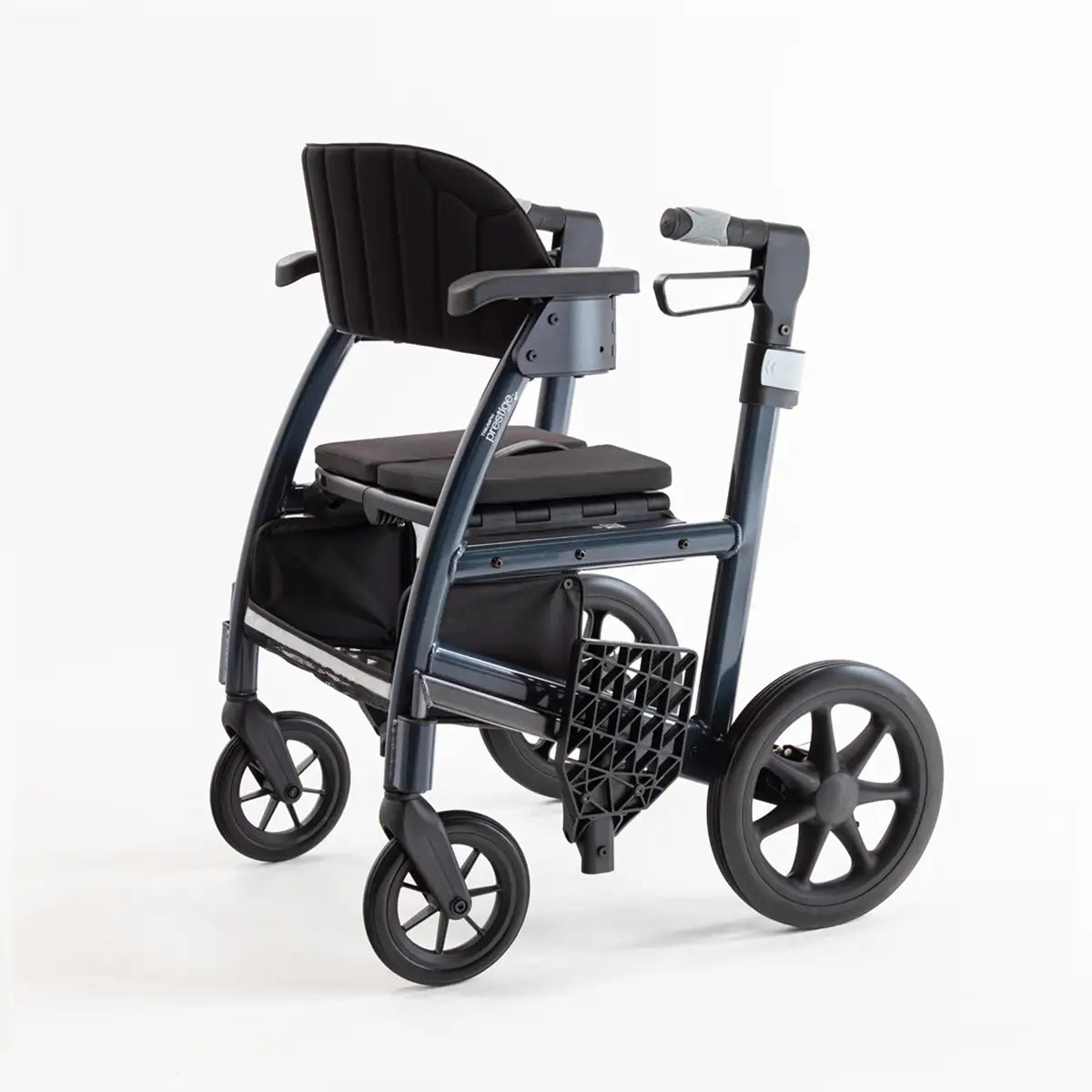 Triumph Prestige 2-in-1 Rollator & Transport Chair - Handle and Brake Detail