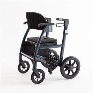 Triumph Prestige 2-in-1 Rollator & Transport Chair - Handle and Brake Detail
