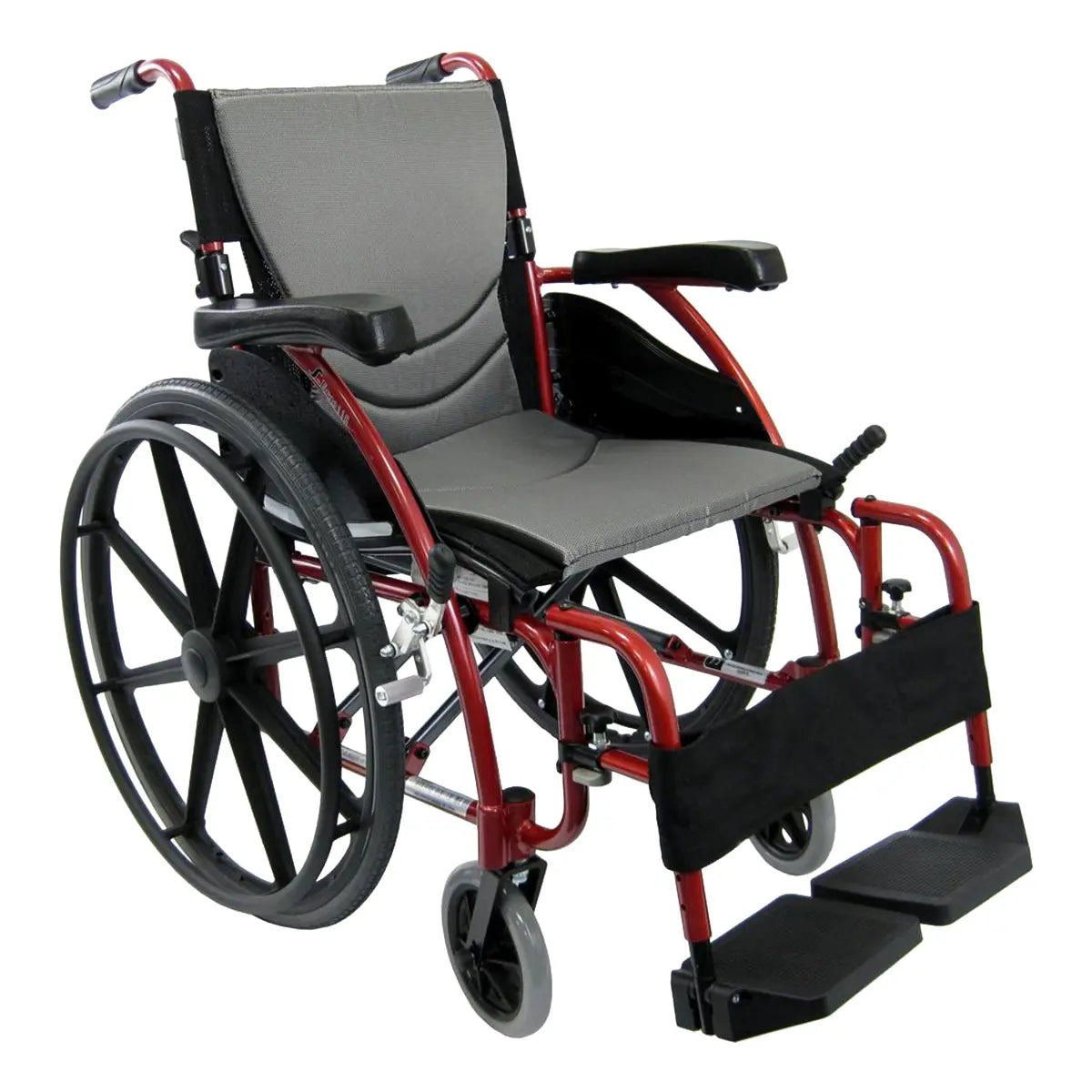 S-Ergo 115 Ultra Lightweight Ergonomic Wheelchair with Swing Away Footrest... - Side Profile
