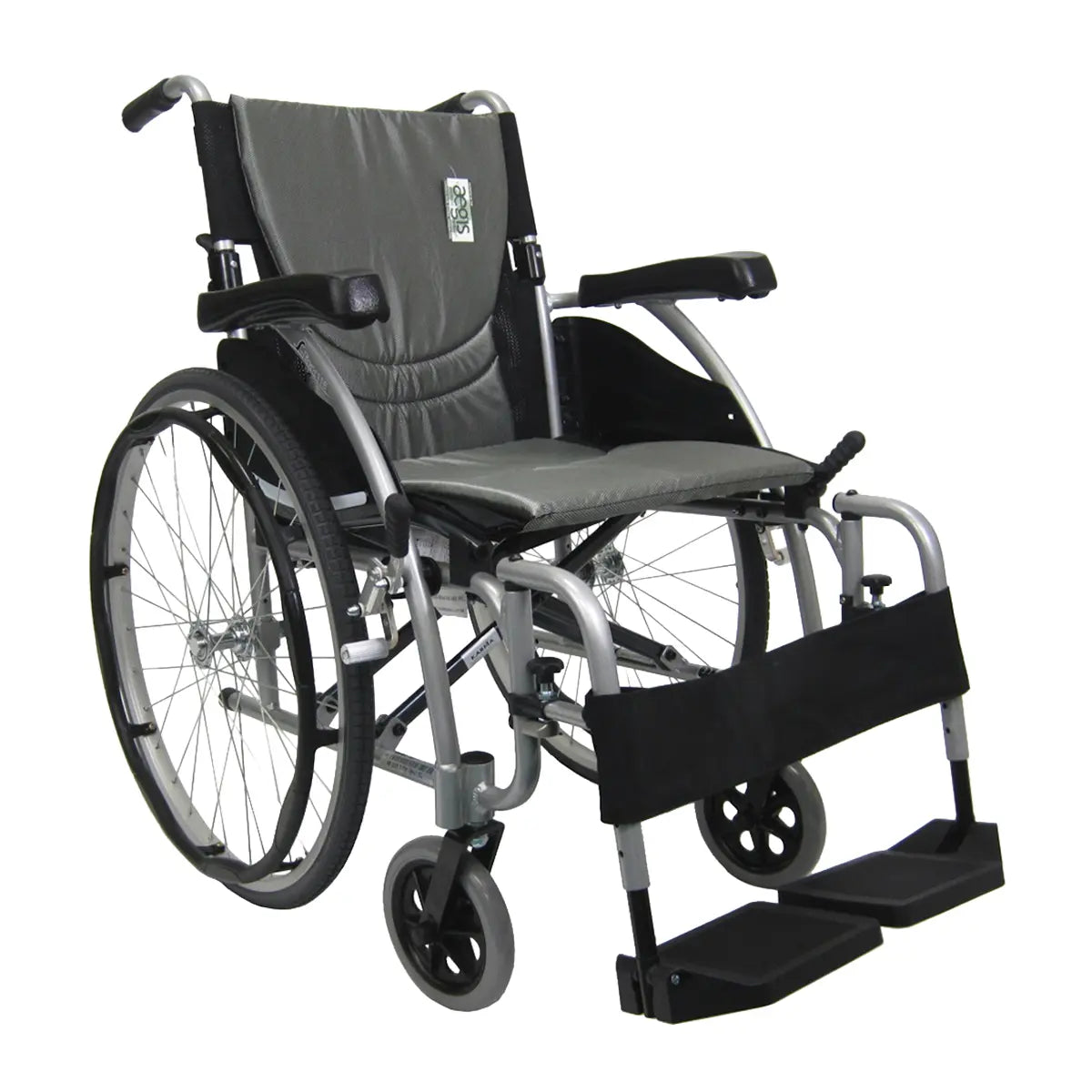 S-Ergo 115 Ultra Lightweight Ergonomic Wheelchair - Quick Release Wheels - Side Profile
