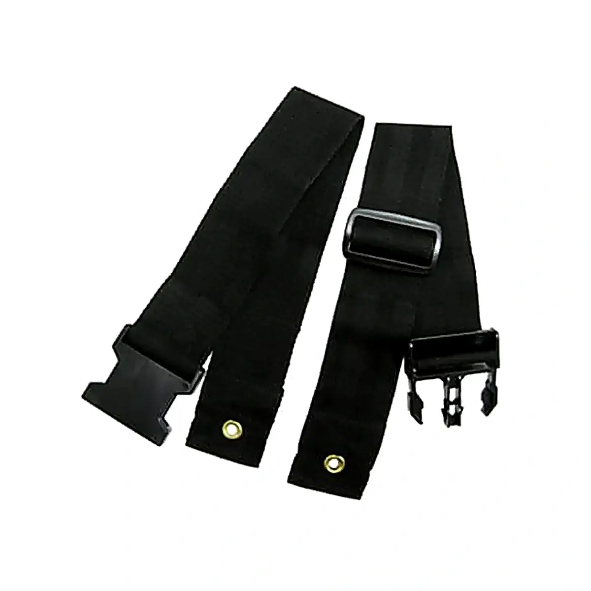 Seat Belt With Plastic Clamp and Easy To Adjust - Front View